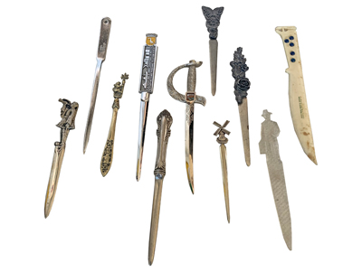 Letter Knives Props, Prop Hire