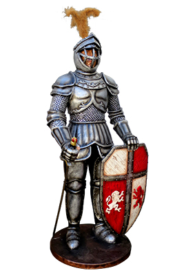 Armored Knight Statue Props, Prop Hire