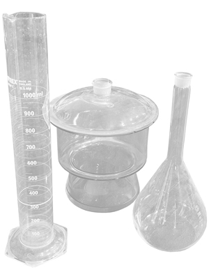 Large Laboratory Bell Jar and Flasks Props, Prop Hire