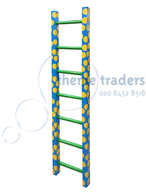 Brightly Coloured Ladders Props, Prop Hire