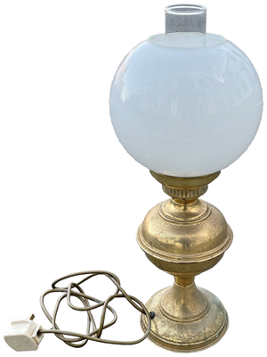 Brass Side Lamp Props, Prop Hire