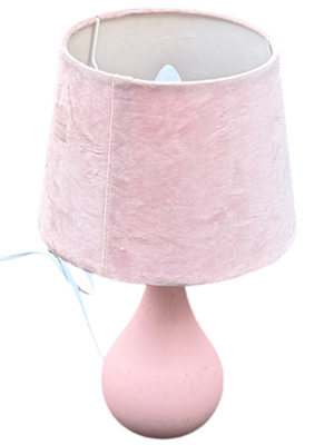 Dinky Pink Side Lamp Props, Prop Hire