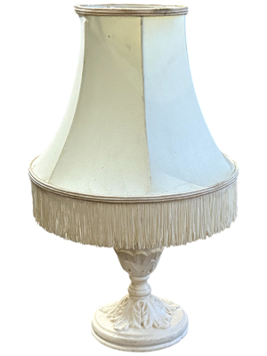 Shabby Chic Side Lamp Props, Prop Hire