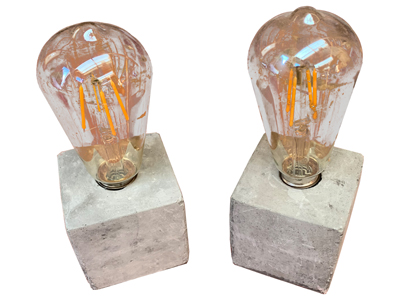 Desktop Battery Light Bulbs Props, Prop Hire