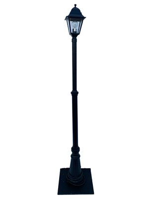 Black Lampost (1.9M) Props, Prop Hire