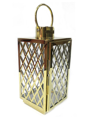 Gold Cage Lantern Props, Prop Hire