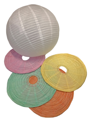 Giant Paper Lanterns Props, Prop Hire