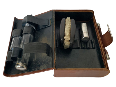 Gentlemans Grooming Kit Props, Prop Hire