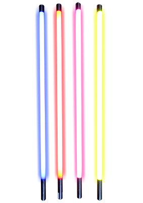 Led Fluorescent Strip Style Light Rods Props, Prop Hire