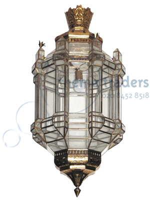 75 centimeter Palatial Hanging Moroccan Style Lanterns Props, Prop Hire