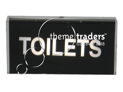 Toilet Light Boxes Props, Prop Hire