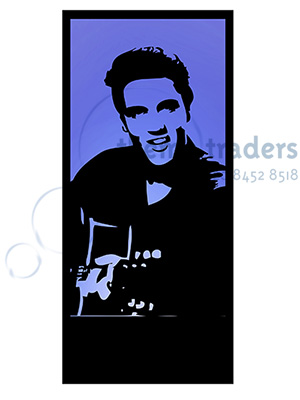 Elvis Silhouette Panel Props, Prop Hire