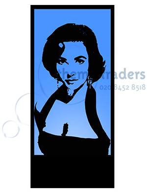 Elizabeth Taylor Silhouette Panel Props, Prop Hire