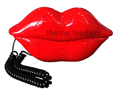 Lip Telephone Props, Prop Hire