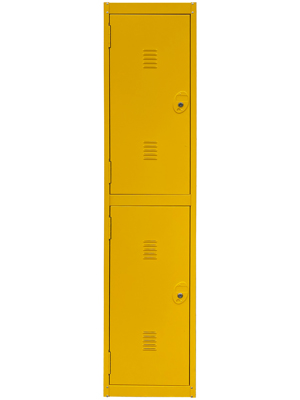 Yellow Single Locker Props, Prop Hire