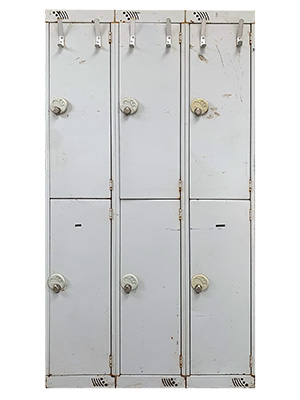 Vintage Lockers Props, Prop Hire