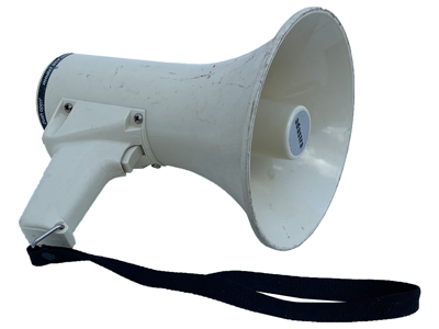 Megaphone Props, Prop Hire