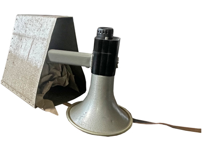 Rare Vintage Loudhailer Megaphone Props, Prop Hire