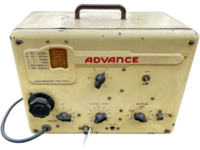 Advance Signal Retro Generator Props, Prop Hire