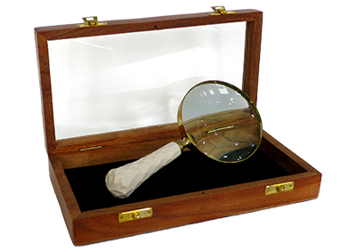 Magnifying Glass with Case Props, Prop Hire