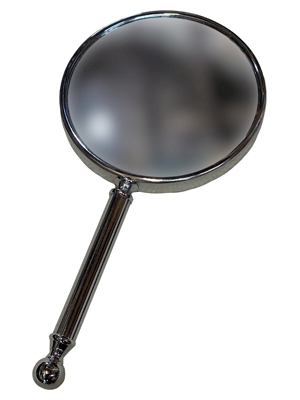 Magnifying Glass Dressing Mirrors Props, Prop Hire