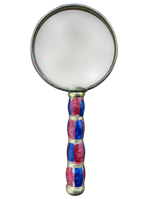 Multi Colour Dreamcoat Fine Magnifying Glass Props, Prop Hire
