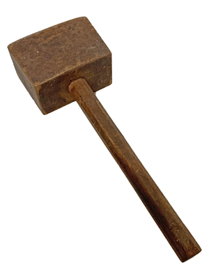 Wooden Carpentry Mallet Props, Prop Hire