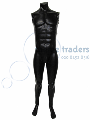 Mannequins Black Shiny Props, Prop Hire