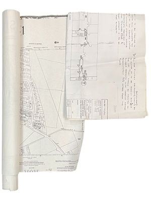 Architects Plans and Drawings Props, Prop Hire