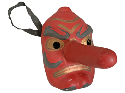 Japanese Mask Props, Prop Hire