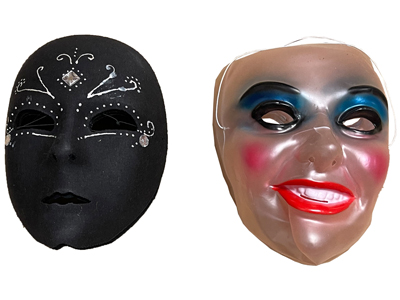 Face Masks Props, Prop Hire