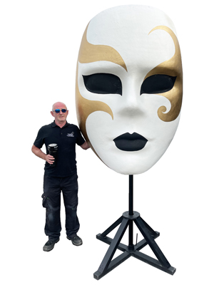 Venetian Mask Props, Prop Hire