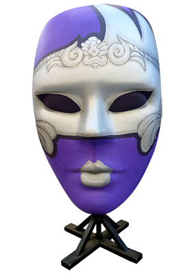 Freestanding masquerade masks Props, Prop Hire