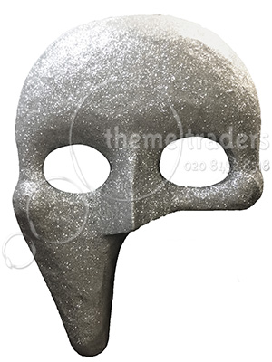 6 Foot 3D Phantom Glitter Masks Props, Prop Hire