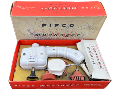 Pifco Retro Massager in Original Box Props, Prop Hire