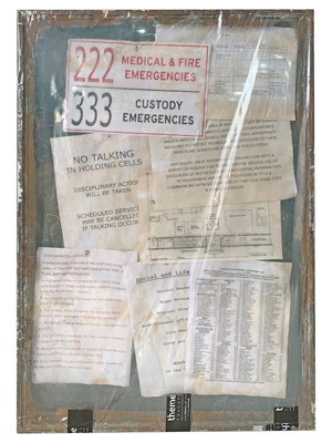 Period Hospital Notice Board Props, Prop Hire