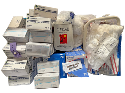 Hospital Disposable Wipes Masks Sundries Props, Prop Hire