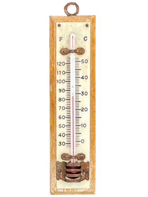 Retro Thermometer Props, Prop Hire