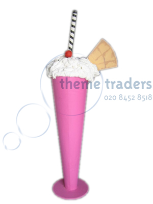 Milkshake Statues Props, Prop Hire