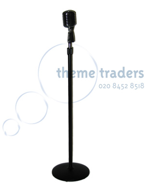 Black Microphones Props, Prop Hire