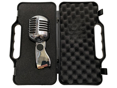 Retro Microphones in Cases Props, Prop Hire