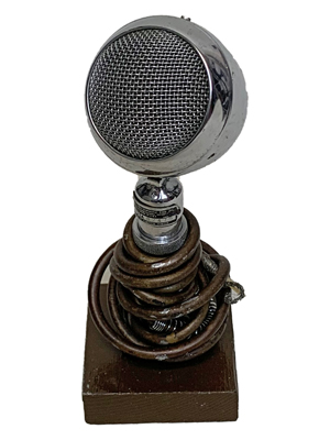 Broadcast Desk Microphone Props, Prop Hire