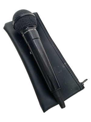 Black Air Style Microphones Props, Prop Hire