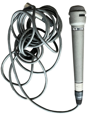 Retro Pl6 Microphone Props, Prop Hire