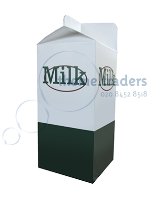 Giant Milk Carton Props, Prop Hire