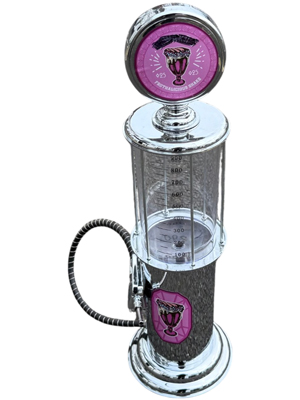 Gas Pump Diner Milk Shake Table Dispensers Props, Prop Hire