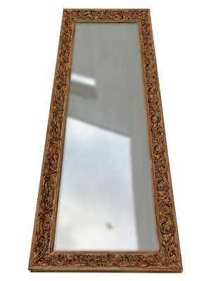 Oblong Decorative Framed Mirror Props, Prop Hire