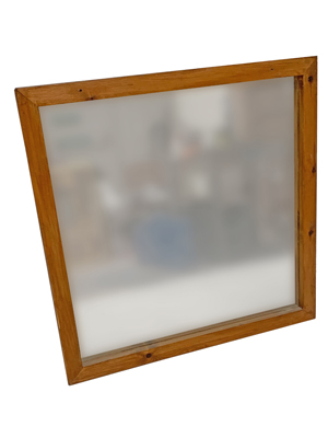 Wood Framed Mirror Props, Prop Hire