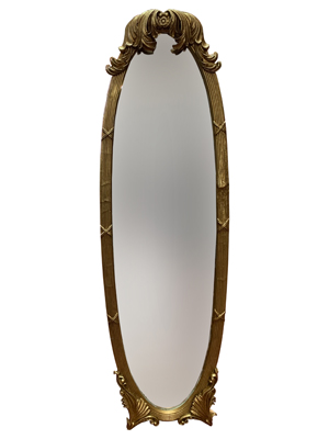 Ornate Gold Dressing Cheval Mirror Props, Prop Hire