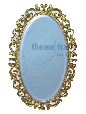 Ornate Gold Framed Mirror Props, Prop Hire